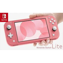 Nintendo Switch Lite, coral - BAZÁR (használt termék)