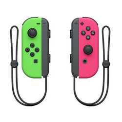 Nintendo Joy-Con vezérlők, neon zöld / neon rózsaszín