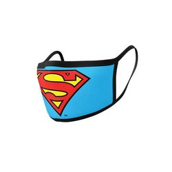 Szájmaszk Superman Logo, Superman (dupla csomagolás)