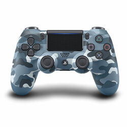 Sony DualShock 4 Wireless Controller v2, blue camouflage - BAZÁR (használt termék)