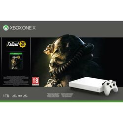 Xbox One X 1TB Robot White Special Edition - BAZÁR (használt termék, 12 hónapos garancia)